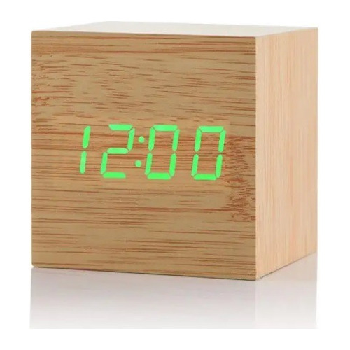 Cubo Reloj/despertador/temperatura