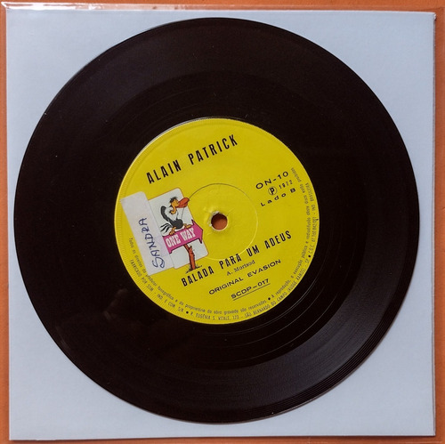 Compacto Alain Patrick Concerto Para Um Verão 1972 Vinil (Usado)