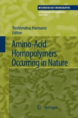 Libro Amino-acid Homopolymers Occurring In Nature - Yoshi...