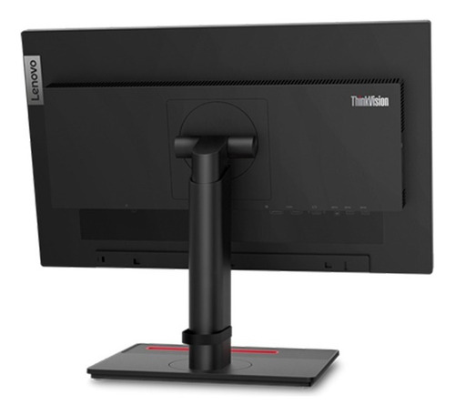 Monitor Lenovo Thinkvision T23i-20 de 23 Ips, Dp, Hdmi, Vga, cor preta