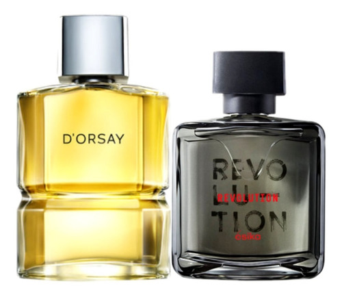 Perfume Dorsay + Revolution Esika Hombr - mL a $619