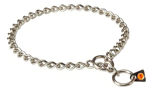 Cadena De Entrenamiento Acero Inoxidable Sprenger 60cmx3mm Color Plateado Plano Tamaño Del Collar M