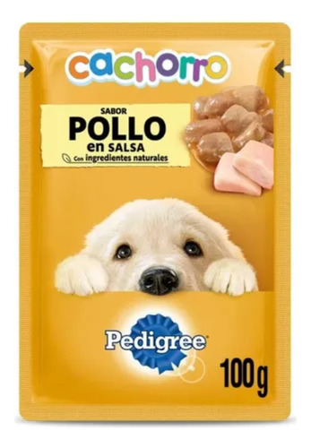 Pack 18 Sachet Pedigree Cachorro Pollo 100g