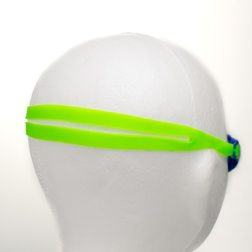 Imagen 4 de 5 de Goggle Az Gummy 6305-4 Junior Claro/azul/rosa