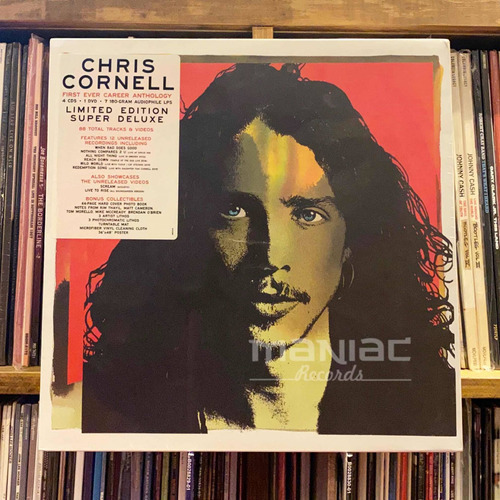 Chris Cornell Box Set 7 Vinilos 4 Cds 1 Dvd