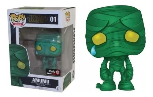 Funko Pop League Of Legends Amumu + Protector