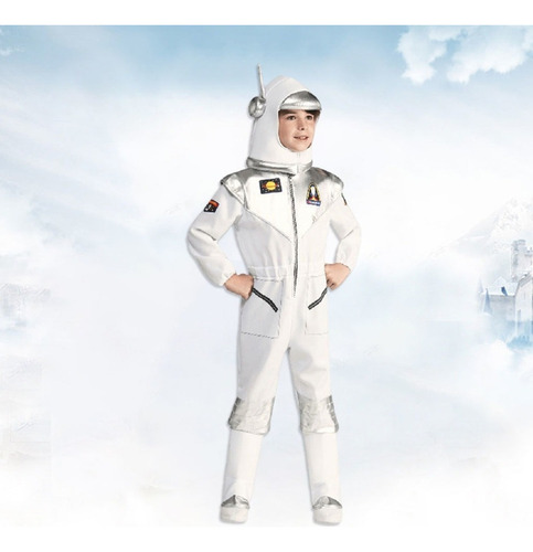 Disfraz De Astronauta Para Niños Traje Espacial Juego De