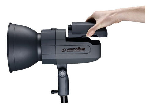 Imagen 5 de 8 de Flash Estudio Ttl Hss Visico5 Bat. Radio P/ Canon Nikon Sony
