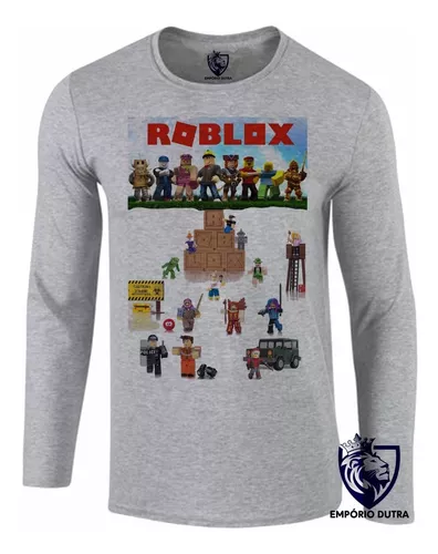 Camiseta Camisa Roblox Personagens Jogos Envio Rápido