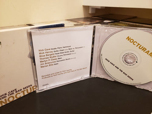 Cd Nick Cave And The Bad Seeds - Nocturama - 2002 (Usado)