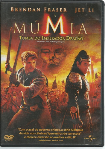 Dvd A Múmia, Tumba Do Imperador Dragão