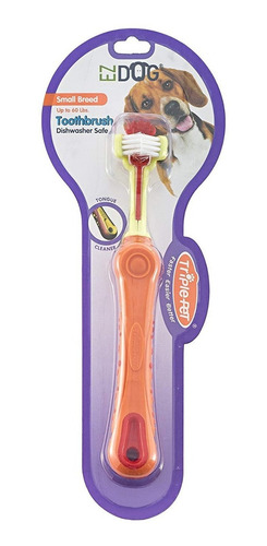 Ez Perro 3-sided Cepillo De Dientes Para Perros Pequeños | A