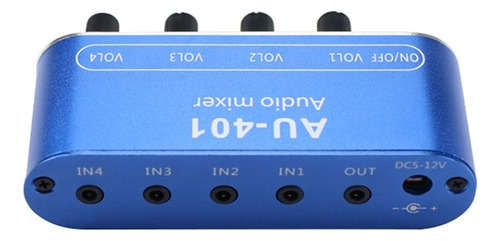 Stereo Mixer (4 Inputs, 1 Output) Controls Individually 1