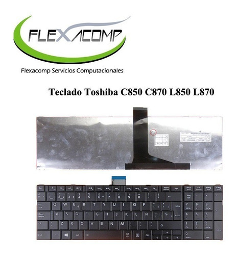 Teclado Toshiba C850 C870 L850 L870