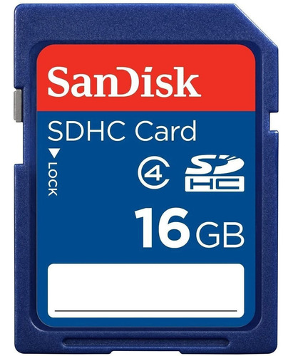 Tarjeta De Memoria Sandisk Micro Sdhc De 16gb Sdsdb-016g