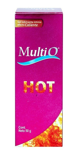 Imagen 1 de 6 de Multio Hot Gel Estimulante Íntimo Efecto Hot X 50 Gr