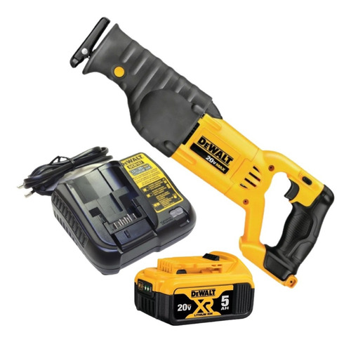 Serra Sabre Bateria Lition 5ah 20v Max Dcs380 Dewalt Bivolt