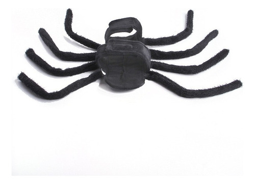 Preto L Halloween Dog Cat Costume Simulação Aranha Em Forma