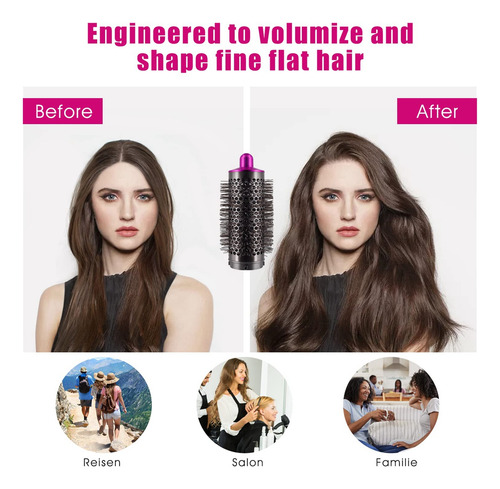 Peine Y Adaptador G5 Cylinder Para Airwrap Styler/superso-fs