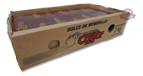 Dulce De Membrillo Cayfar X2kg Cajón 