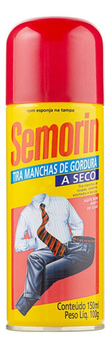 2 Tira Manchas Gordura Semorin A Seco Roupas Carpete 150 Ml
