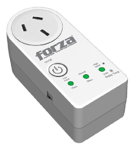 Protector De Voltaje Forza Fvp1202b-a 220v 1500w Blanco Oem