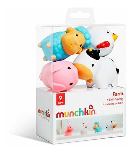 Juguete De Baño Munchkin Squirtin, Barn Buddies