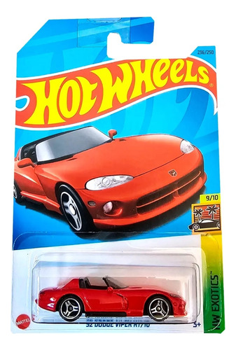 Hot Wheels 92 Dodge Viper Rt/10