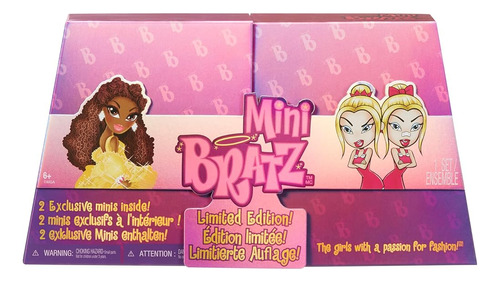 Mini Bratz Edición Limitada Paquete De 2 Minifiguras, Felici