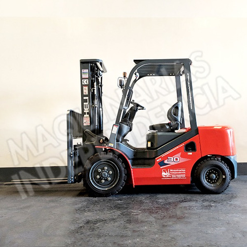 Imagen 5 de 11 de Autoelevador Heli 3000 Kg Nafta Cpqd30 Nissan Serie H 0 Km