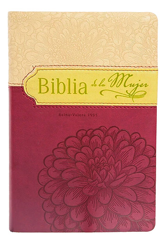 Biblia De La Mujer Reina Valera 1995 Bordo Y Beige