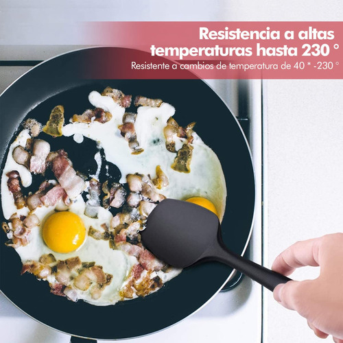 Espátulas De Silicona, Mtq 6 Juegos Utensilios Cocina De Sil