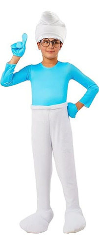 Child S The Smurfs Costume Jumpsuit