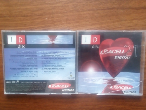 Iusacell Digital 21. Cd Fonovisa 2002 Anahí Flans Sasha