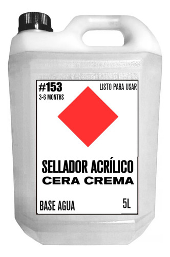 Sellador Acrílico 5 L Crema Tratamiento 6 Meses