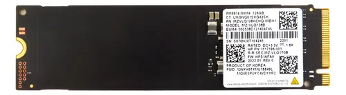 Ssd Samsung Pm991 256gb M.2 2280 Pcie Nvme Pcie Gen3*4 Cor