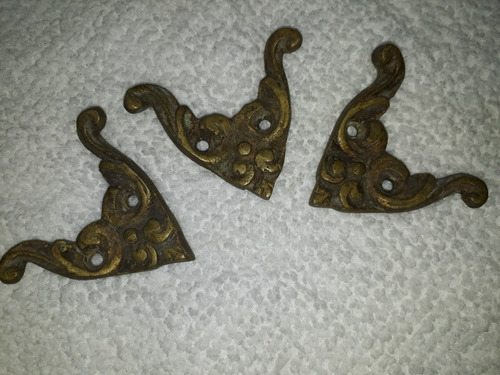 Antiguo Herrajes De Bronce Para Muebles Leer