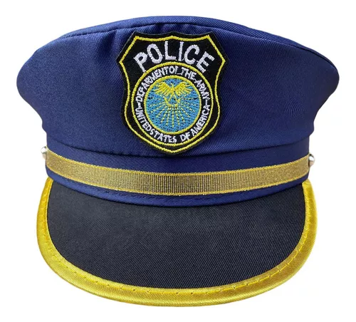 Gorro De Policía Para Niños, Sombrero De Oficial, 