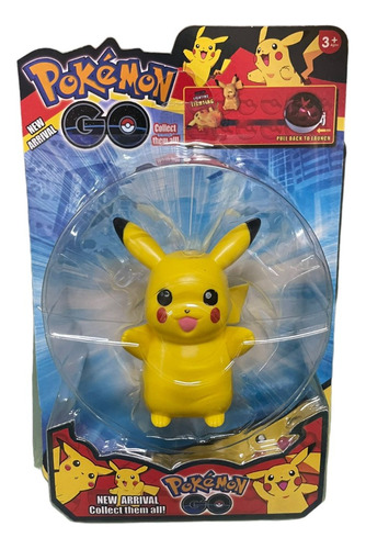 Muñeco Pikachu Pokemon Go Blister 10cm