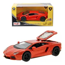 Comprar Autos De Coleccion Lamborghini A Friccion Metal 11cm Maisto Color Lamborghini Naranja