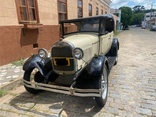 Ford Ano 1929 Em Funcionamento E Documentação Em Dia