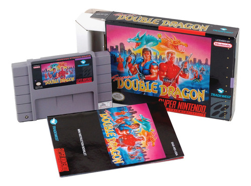 Super Double Dragon Super Nintendo Snes Completo