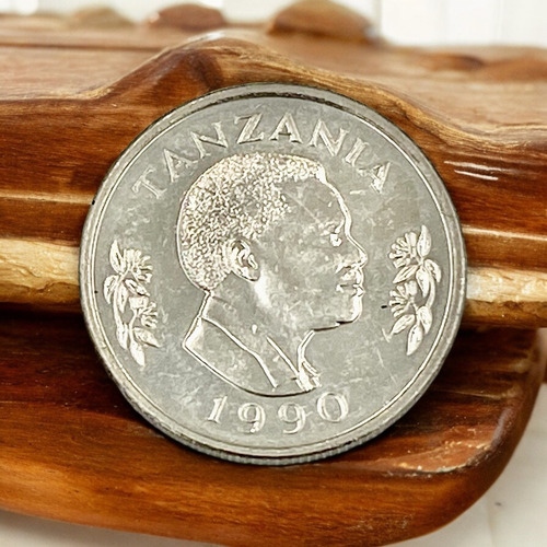 Moneda De Tanzania Continente Africano De 50 Sentí (Usado)