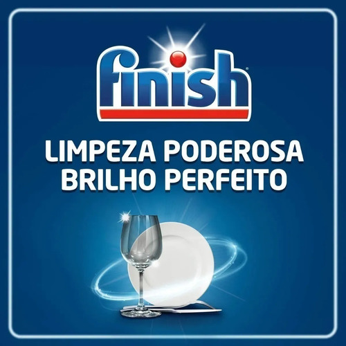 Kit Finish Powerball 2 Tablets + 1 Secante Abrilhantador