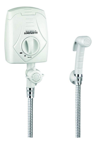 Ducha Higienica Lorenzetti 3 Temperaturas 127v 4000w 7560030 Acabamento Brilhante Cor Branco