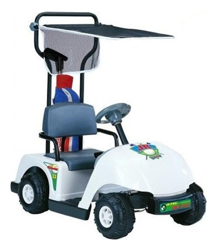 Kid Motorz Junior 6v Pro Carro De Golf Ride-on, Blanca