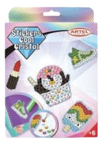 Set Stickers Pintura De Diamante Cool Artel