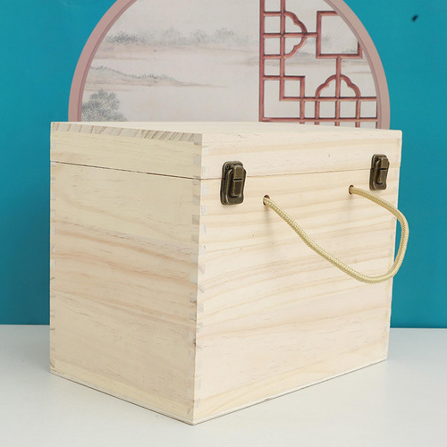 Caja De Vinos De Madera Caja De Regalo De Caja Rústica ,