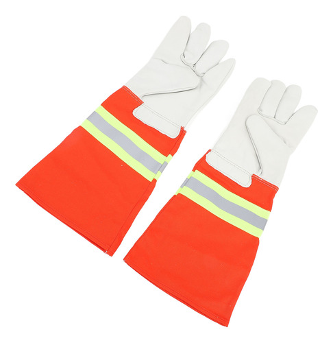 Guantes De Extinción De Incendios, 1 Par, Cómoda Tira Reflec