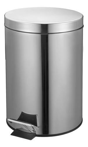 Cesto Tacho De Basura 3 Lt Con Pedal Acero Inox - Rex